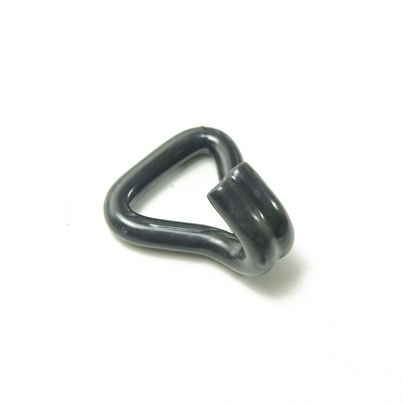 1-1/16 pollici 1500 kg/3000 libbre Black PVC PVC doppio j hook j hook j hook