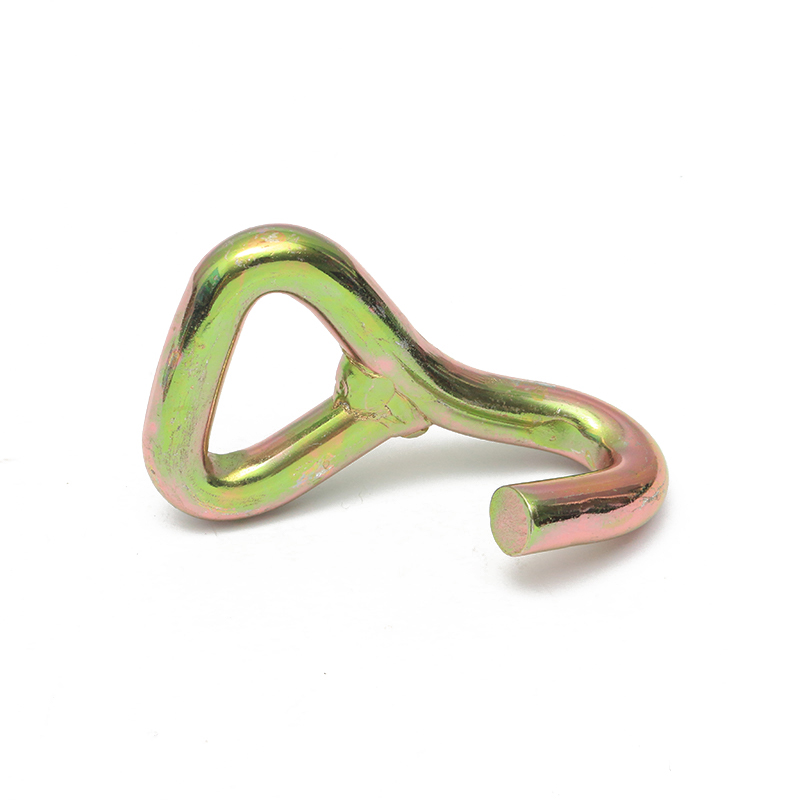 1,5 pollici 3t giallo zinco j hook gancio singolo j hook